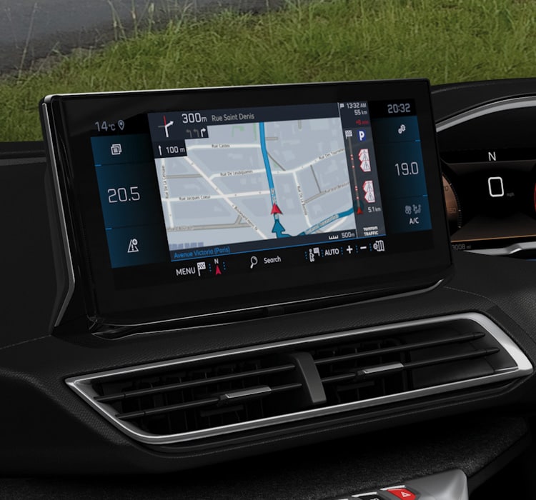 Peugeot 5008 infotainment